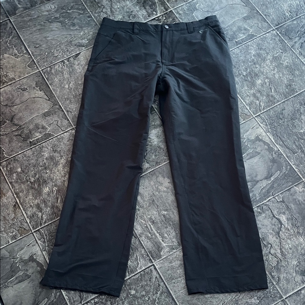 OAKLEY Men's Black Athleisure Straight-Leg Golf Pants Sporty Outdoor Modern